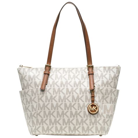 white michael kors satchel|michael kors black shoulder handbags.